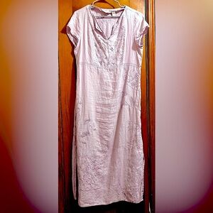 J.Jill linen Maxi dress - Med  A- line